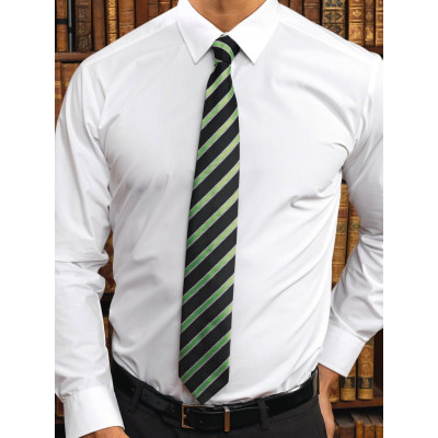 Waffle stripe tie